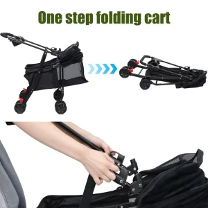 4 Wheels  Folding Stroller