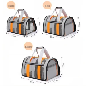 Breathable Mesh Foldable Pet Carrier