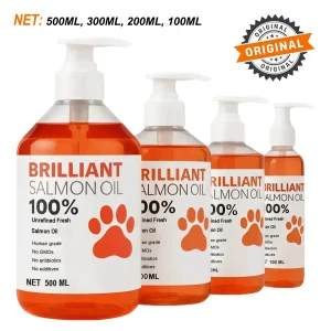 Human-Grade Salmon Oil Supplement