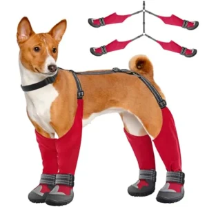 Dog Suspender Boots, Waterproof Leggings