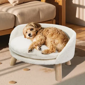 Soft Elevated Dog Couch