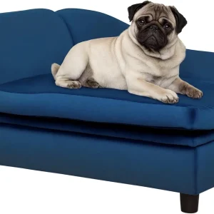 Luxury Dog Couch with Hidden Storage